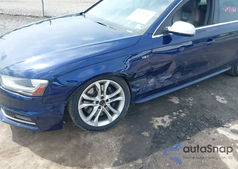 2013 Audi S4 3.0T Premium Plus from USA, damaged, VIN WAUBGAFL7DA135291